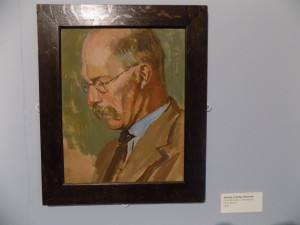 Portrait of Arthur Ransome in the 1930's