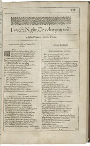 From the First Folio