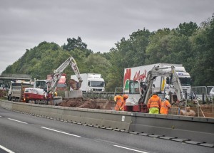 M6 roadworks