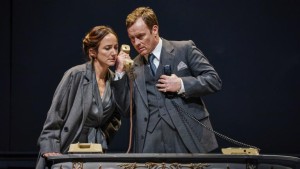 Mona (Lydia Leonard) and Terje (Toby Stephens)