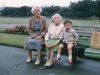 aunts Hannah and  Sis with john in Lytham, 1960\'s